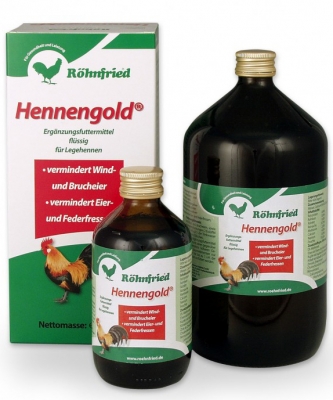 Hennengold <br>> flüssiges Mineralfutter <